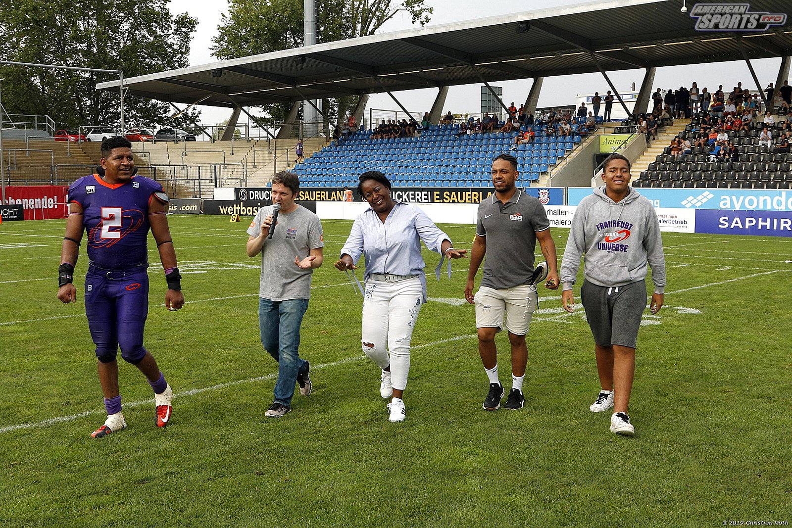 GFL Süd: Frankfurt Universe vs Kirchdorf Wildcats 38:17 28.07.2019