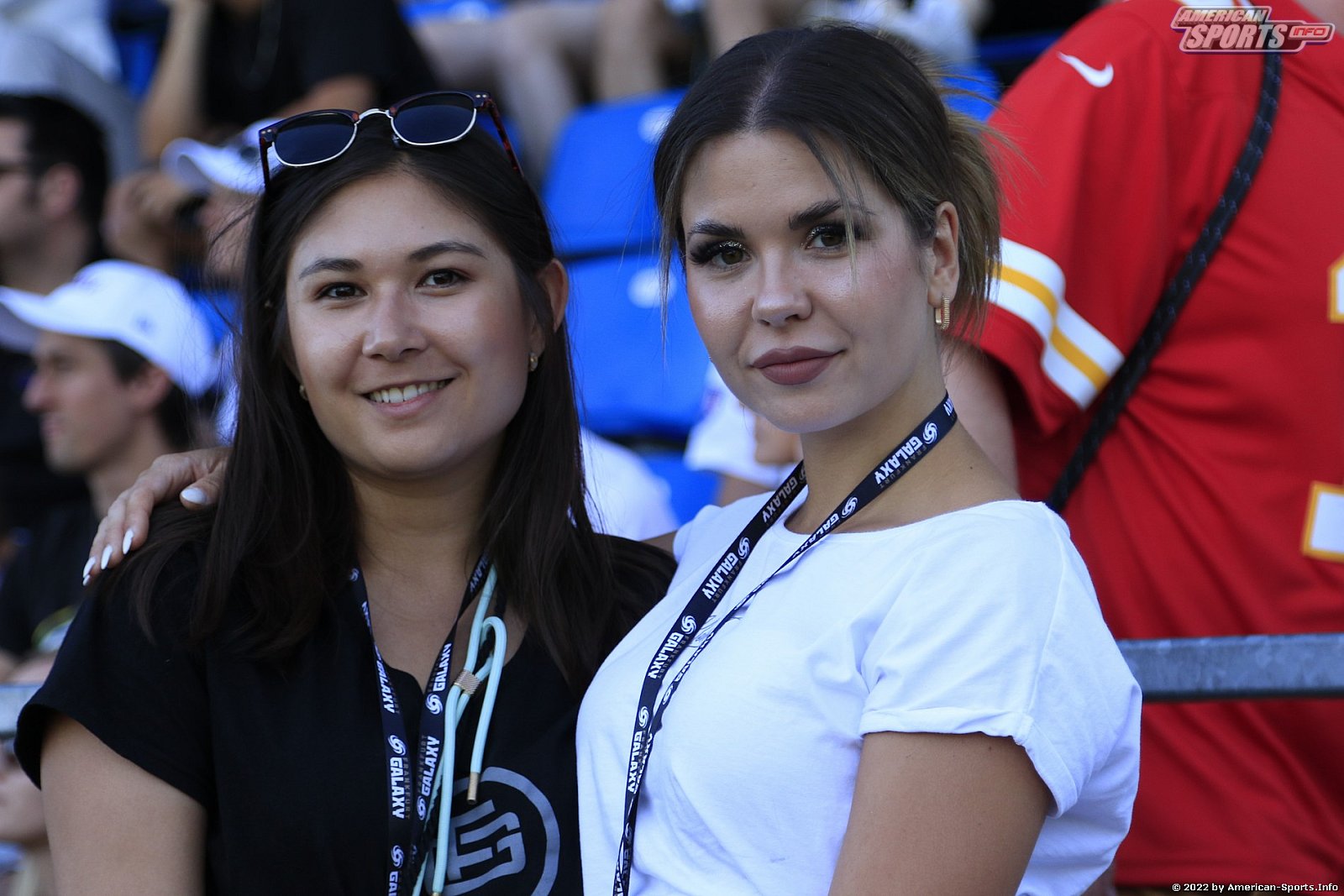 Die Frankfurt Galaxy Dancers beim Heimspiel gegen die Cologne Centurions am 18.07.2022
