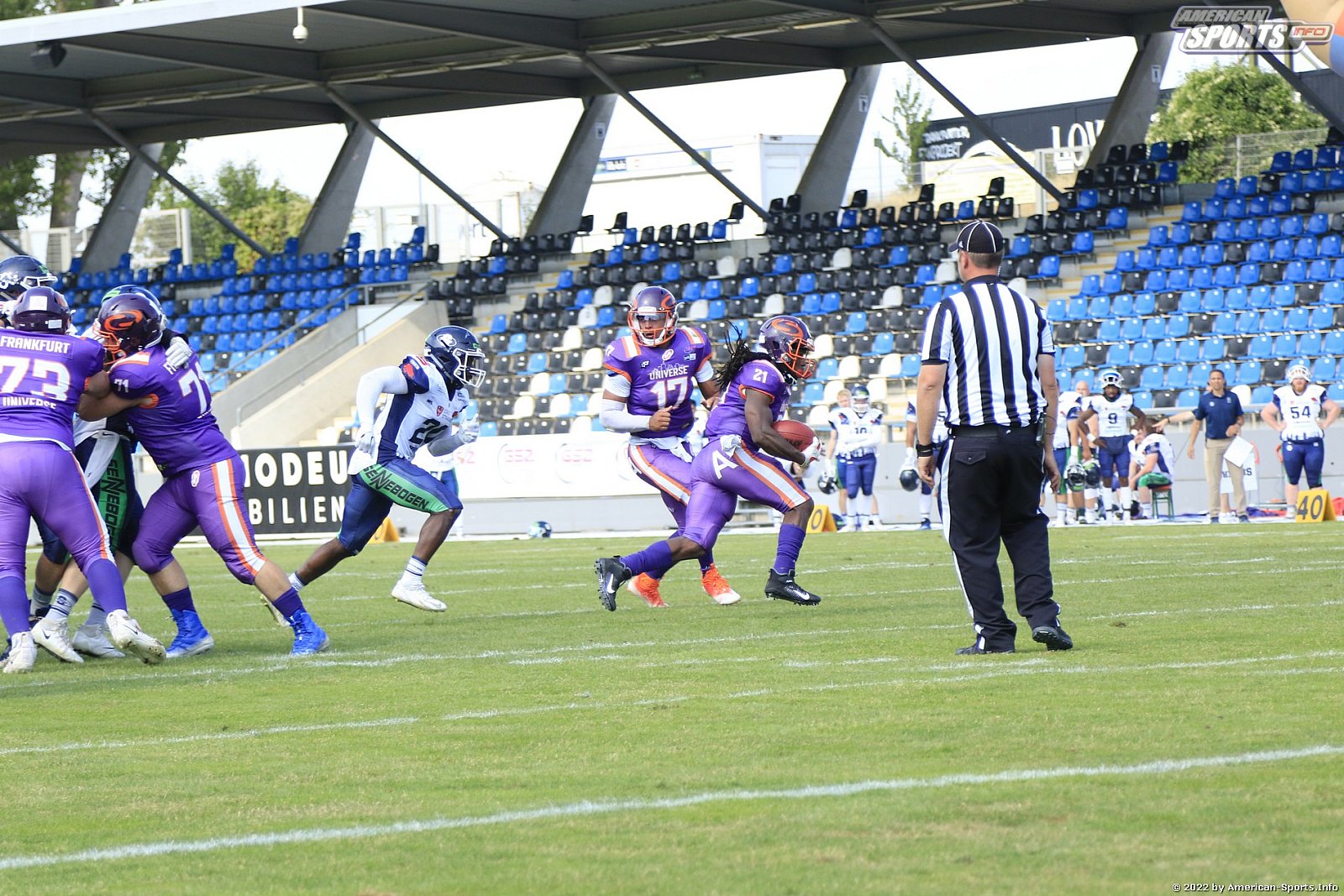 GFL SÜD: Frankfurt Universe vs Straubing Spiders 24:59 30.07.2022
