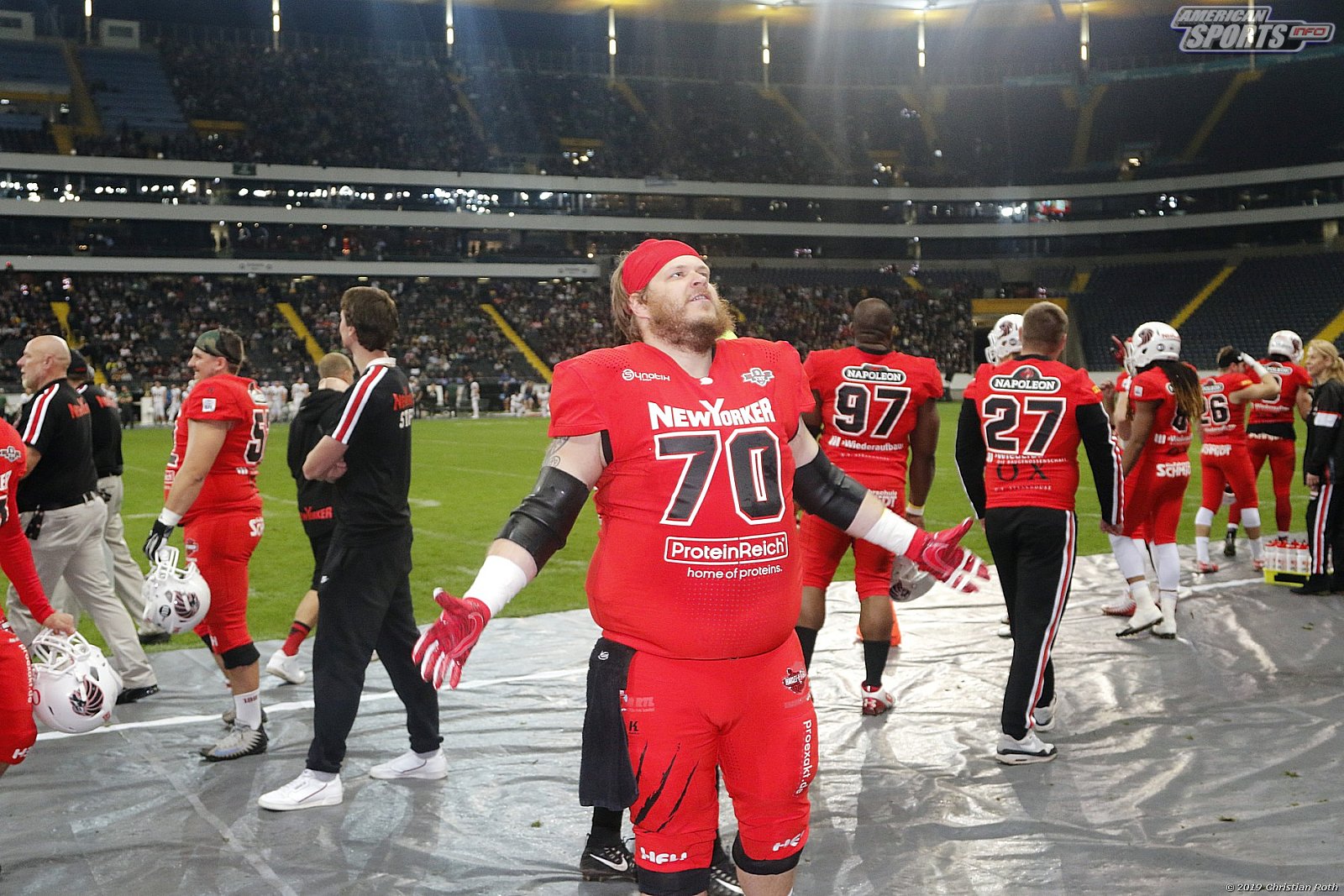 Germanbowl XLI: Schwäbisch Hall Unicorns vs NewYorker Lions Braunschweig 07:10 12.10.2019