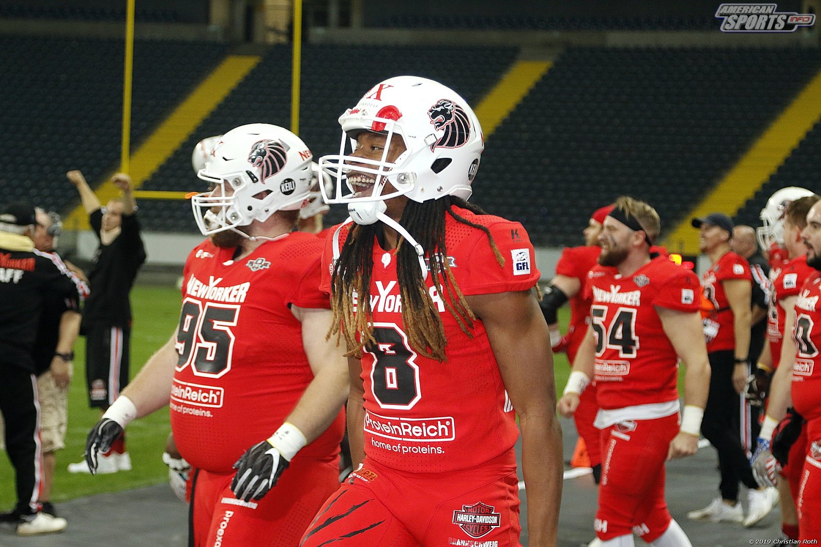 Germanbowl XLI: Schwäbisch Hall Unicorns vs NewYorker Lions Braunschweig 07:10 12.10.2019