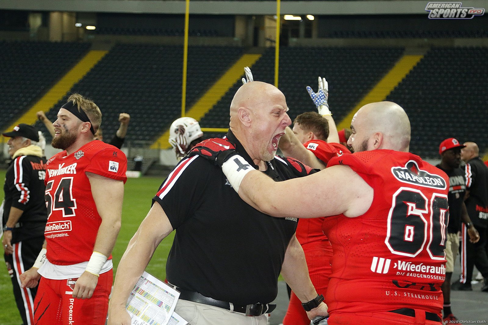 Germanbowl XLI: Schwäbisch Hall Unicorns vs NewYorker Lions Braunschweig 07:10 12.10.2019