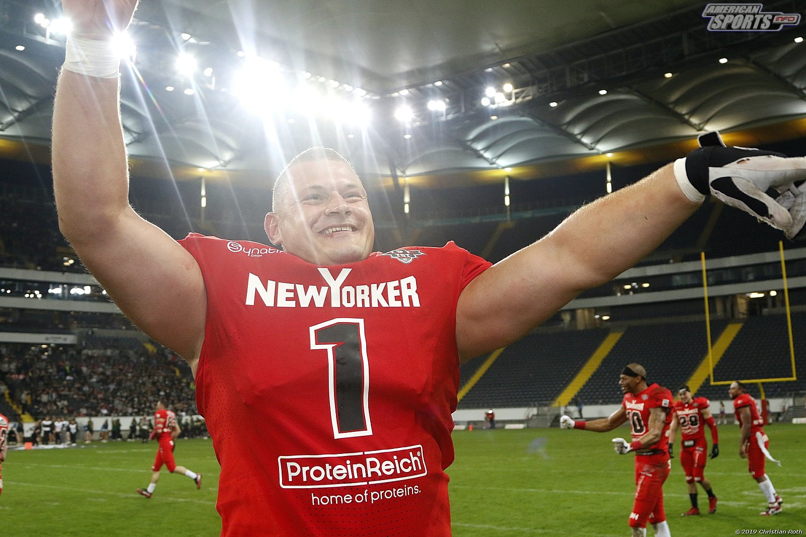 Germanbowl XLI: Schwäbisch Hall Unicorns vs NewYorker Lions Braunschweig 07:10 12.10.2019