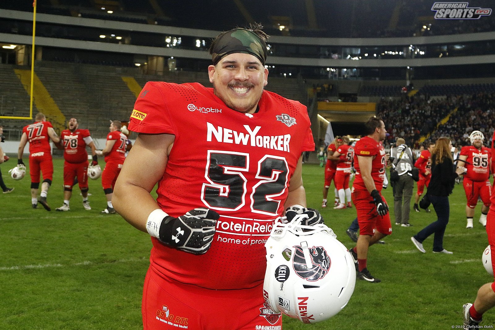 Germanbowl XLI: Schwäbisch Hall Unicorns vs NewYorker Lions Braunschweig 07:10 12.10.2019