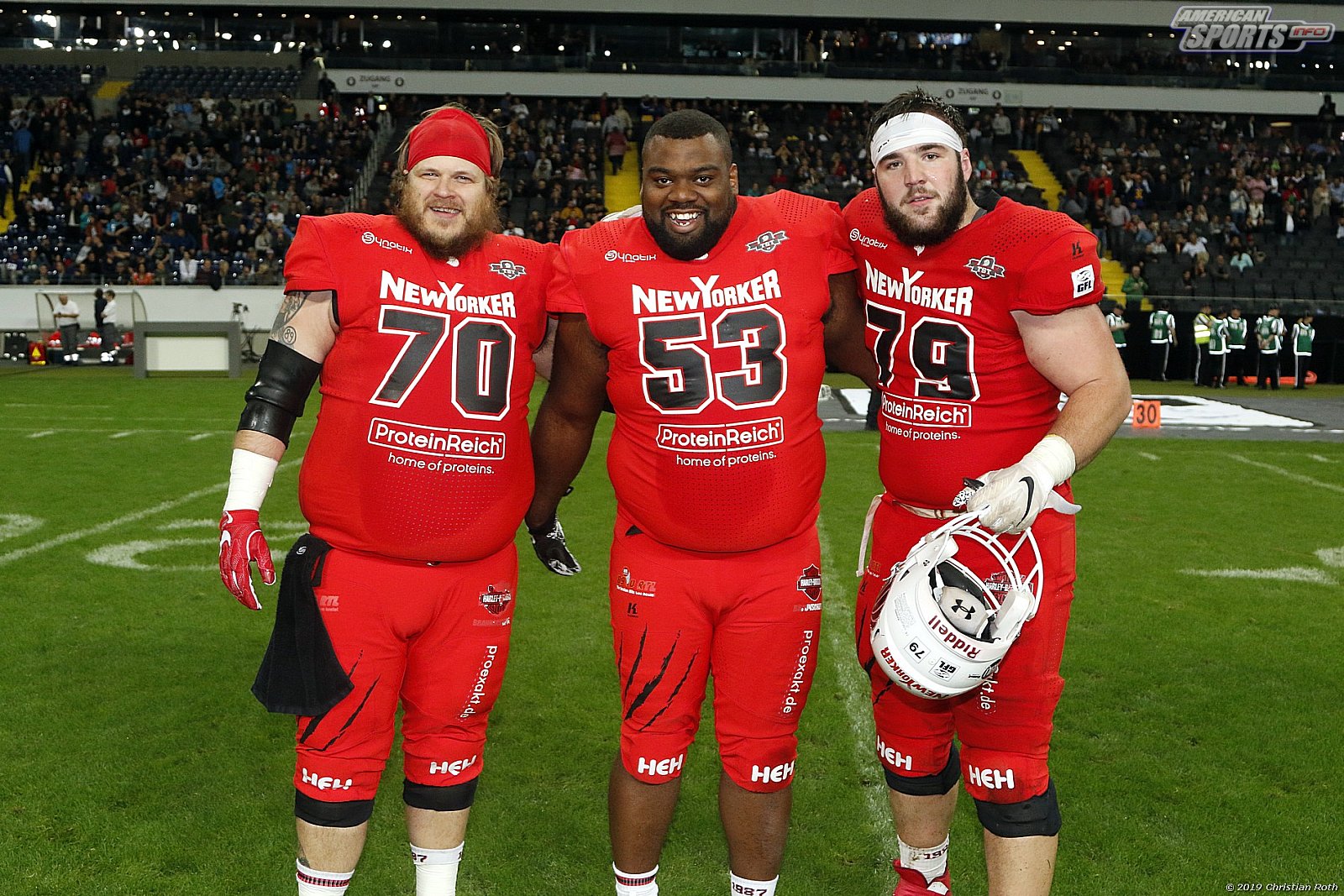 Germanbowl XLI: Schwäbisch Hall Unicorns vs NewYorker Lions Braunschweig 07:10 12.10.2019