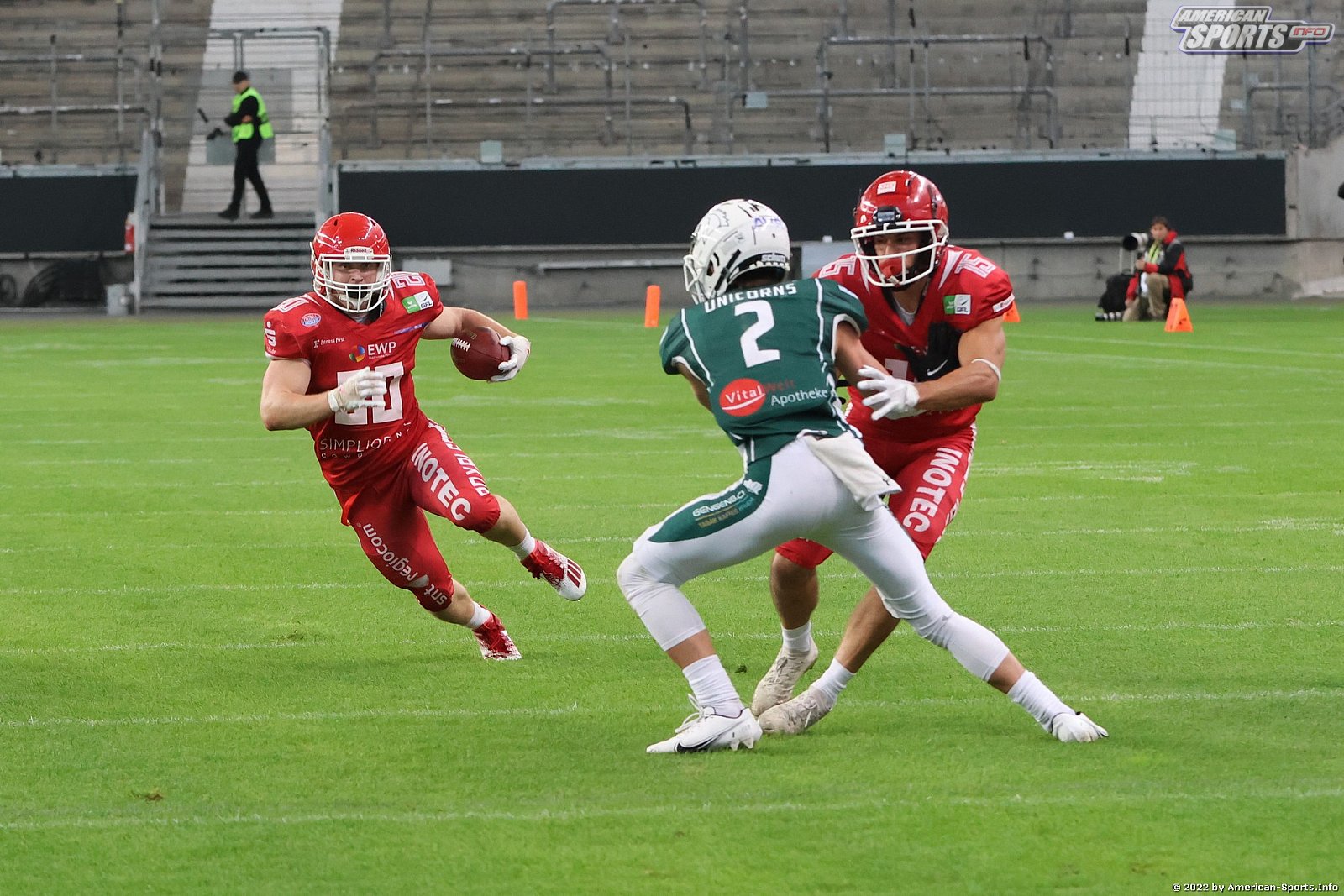 Germanbowl XLIII Schwäbisch Hall Unicorns vs Potsdam Royals 44:27 08.10.2022