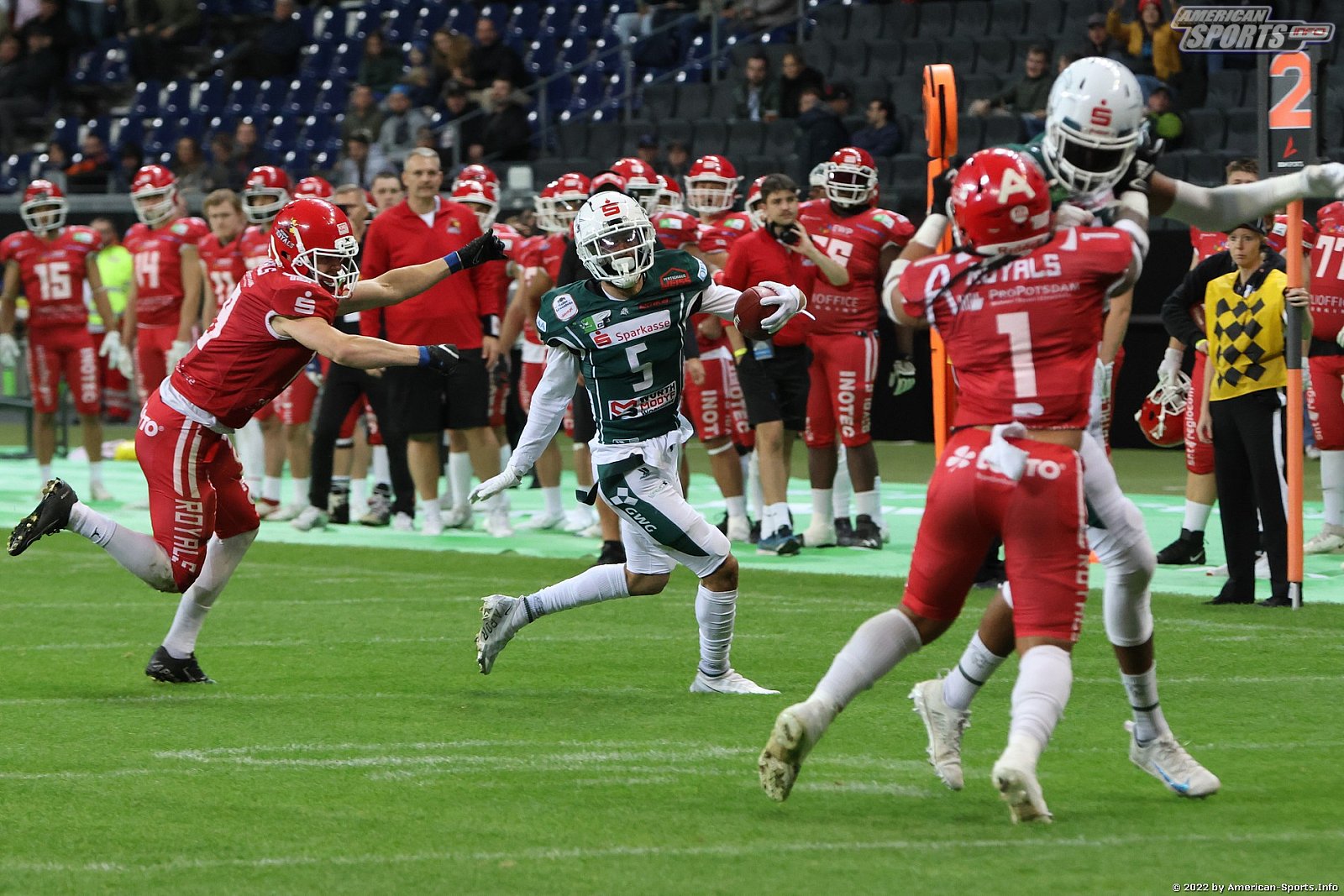 Germanbowl XLIII Schwäbisch Hall Unicorns vs Potsdam Royals 44:27 08.10.2022