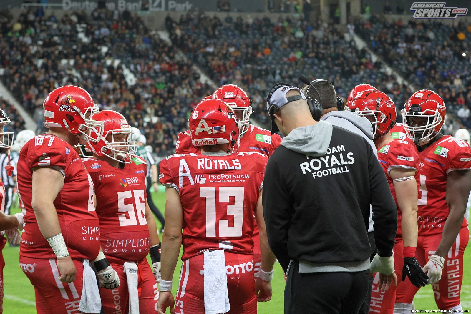 Germanbowl XLIII Schwäbisch Hall Unicorns vs Potsdam Royals 44:27 08.10.2022