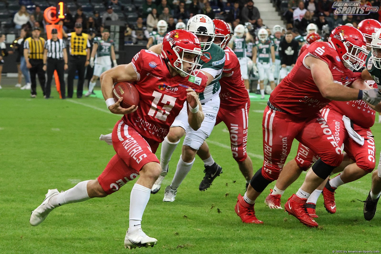 Germanbowl XLIII Schwäbisch Hall Unicorns vs Potsdam Royals 44:27 08.10.2022