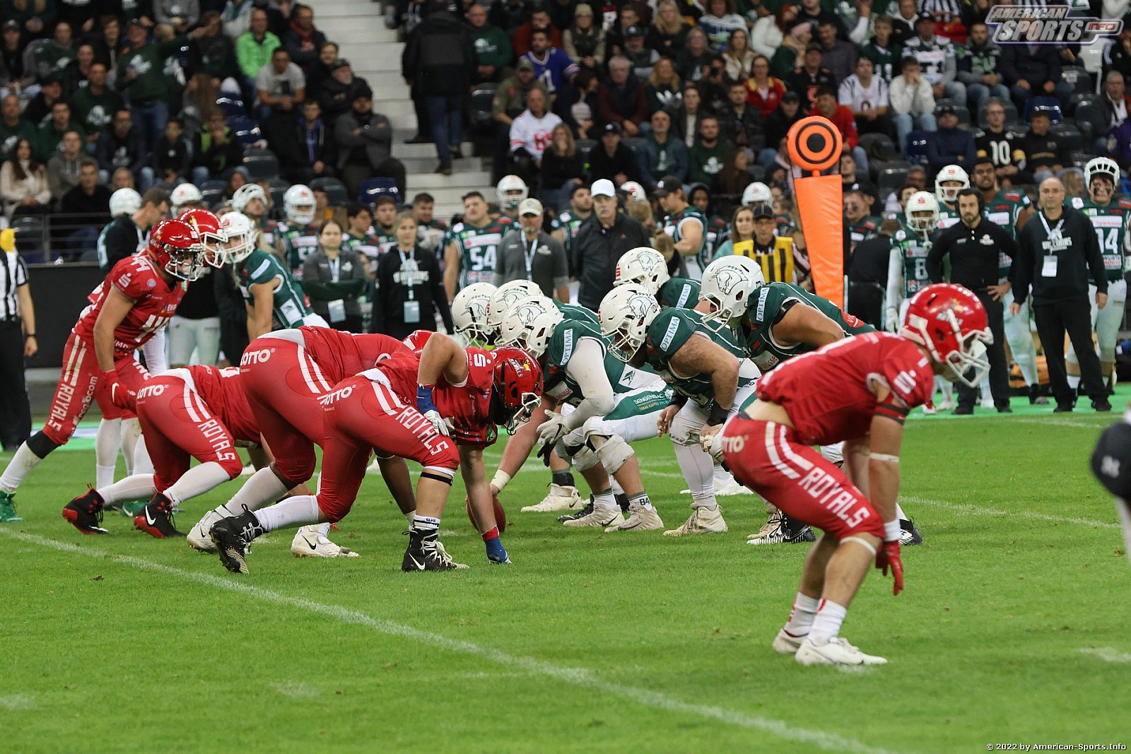 Germanbowl XLIII Schwäbisch Hall Unicorns vs Potsdam Royals 44:27 08.10.2022