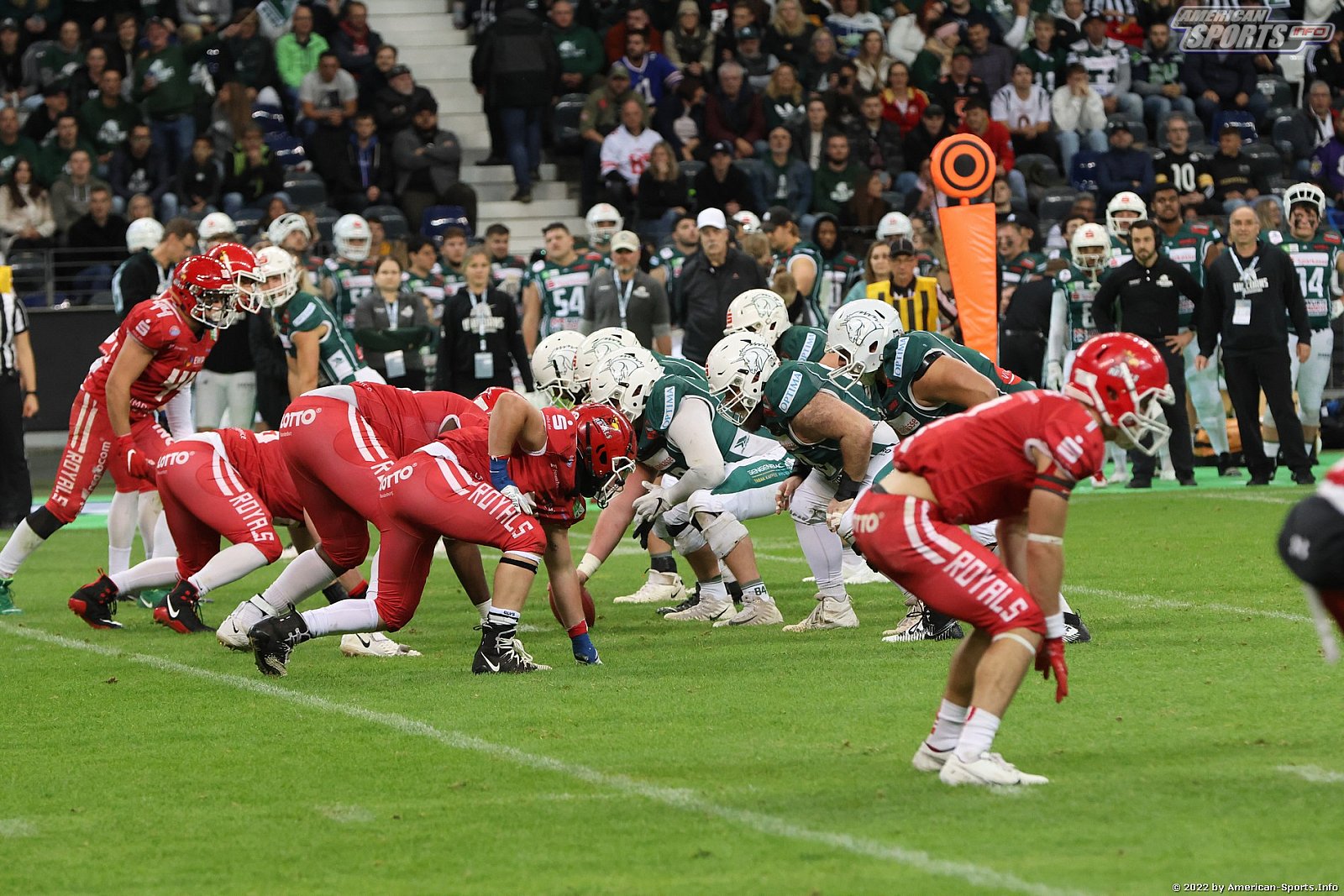 Germanbowl XLIII Schwäbisch Hall Unicorns vs Potsdam Royals 44:27 08.10.2022