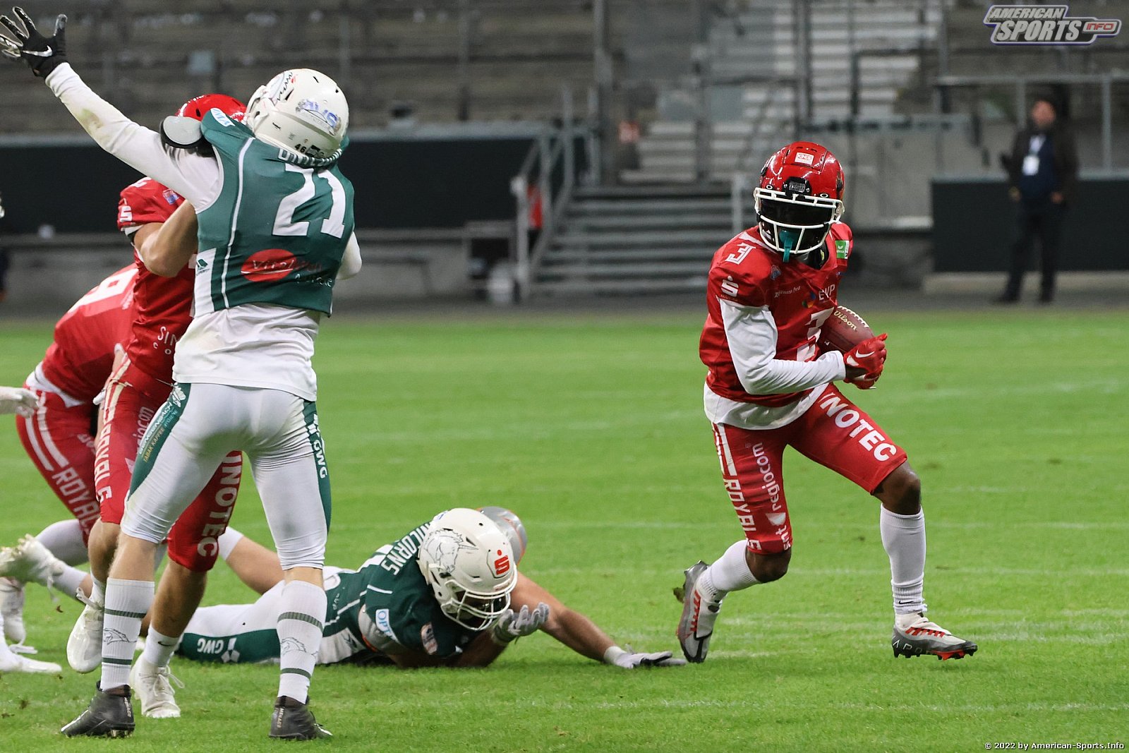 Germanbowl XLIII Schwäbisch Hall Unicorns vs Potsdam Royals 44:27 08.10.2022