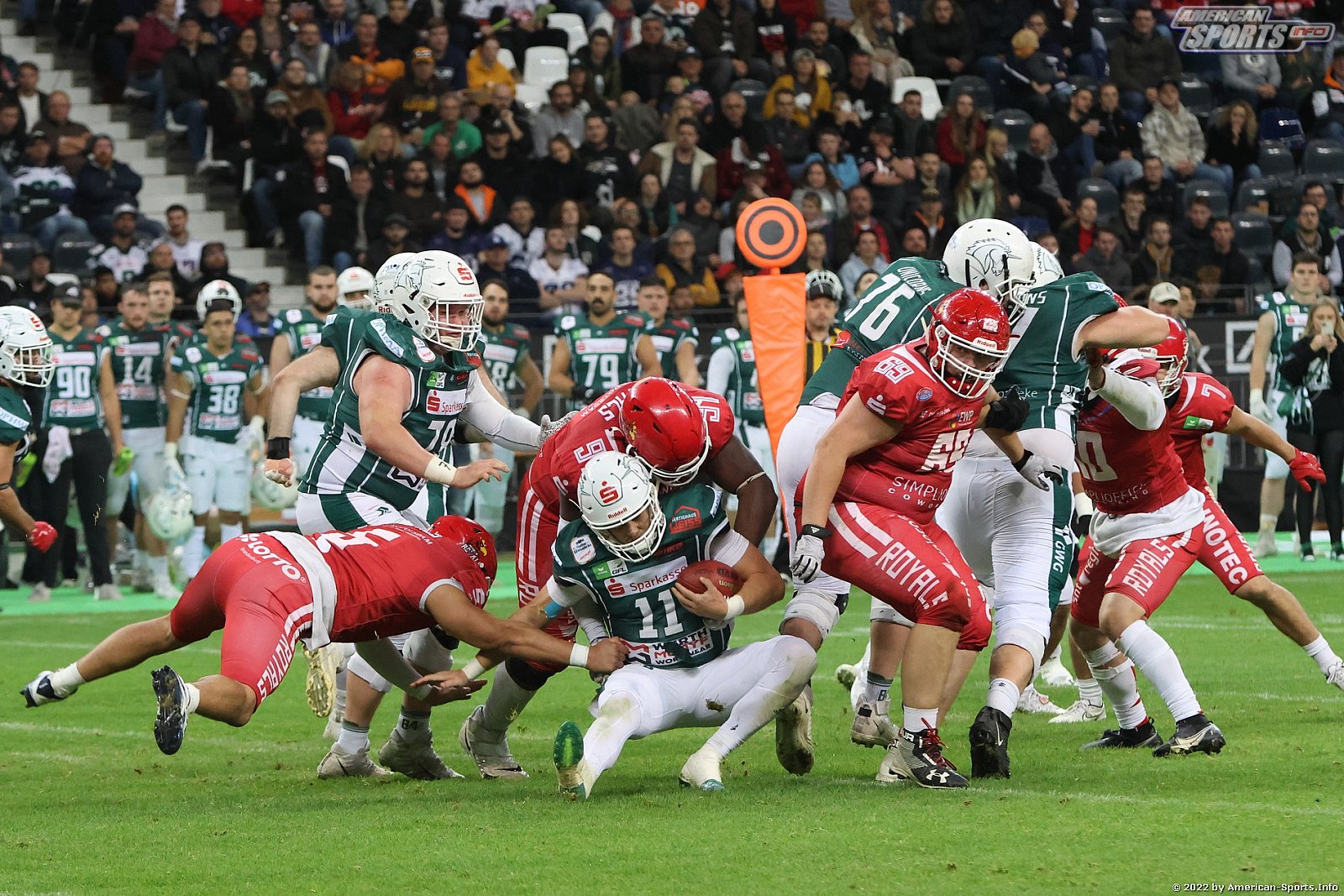 Germanbowl XLIII Schwäbisch Hall Unicorns vs Potsdam Royals 44:27 08.10.2022