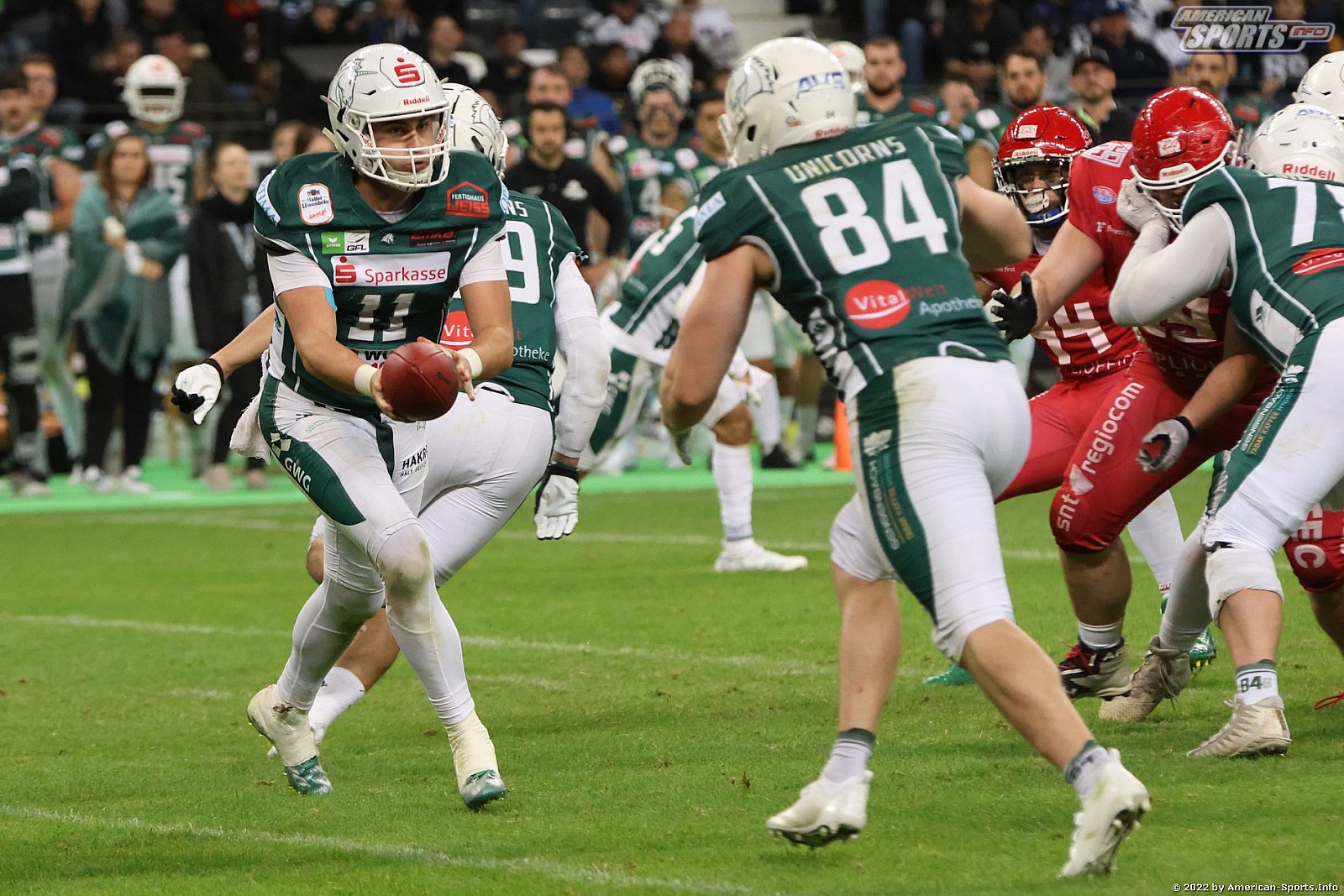 Germanbowl XLIII Schwäbisch Hall Unicorns vs Potsdam Royals 44:27 08.10.2022