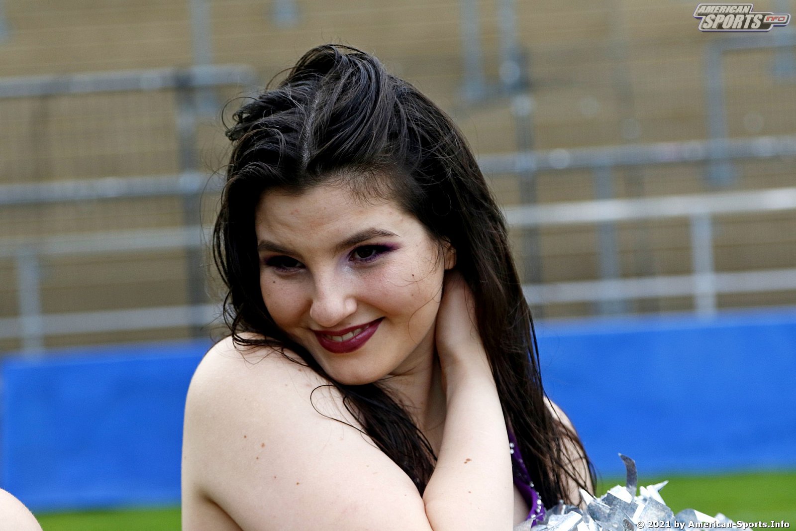 Die Frankfurt Universe Cheerleader beim Heimspiel gegen die Munich Cowboys am 29.08.2021