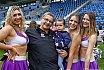 Die Frankfurt Universe Cheerleader beim Heimspiel gegen die Munich Cowboys am 29.08.2021
