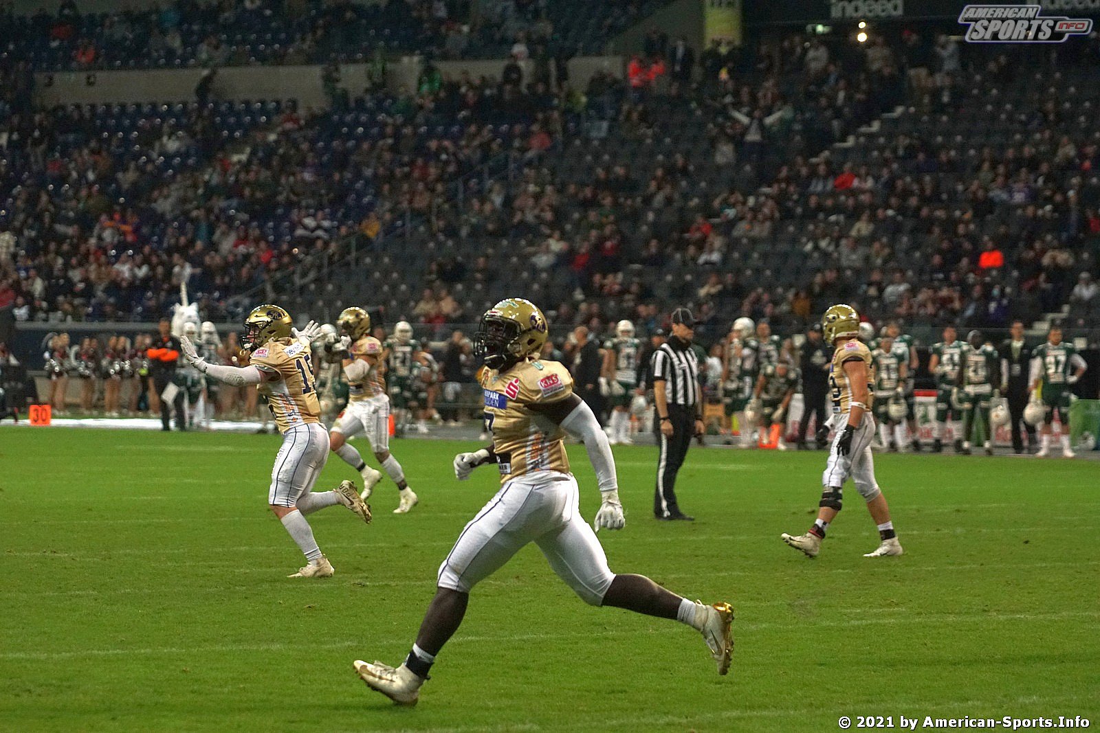 Sharkwater Germanbowl XLII Dresden Monarchs vs Schwäbisch Hall Unicorns 28:19 09.10.2021