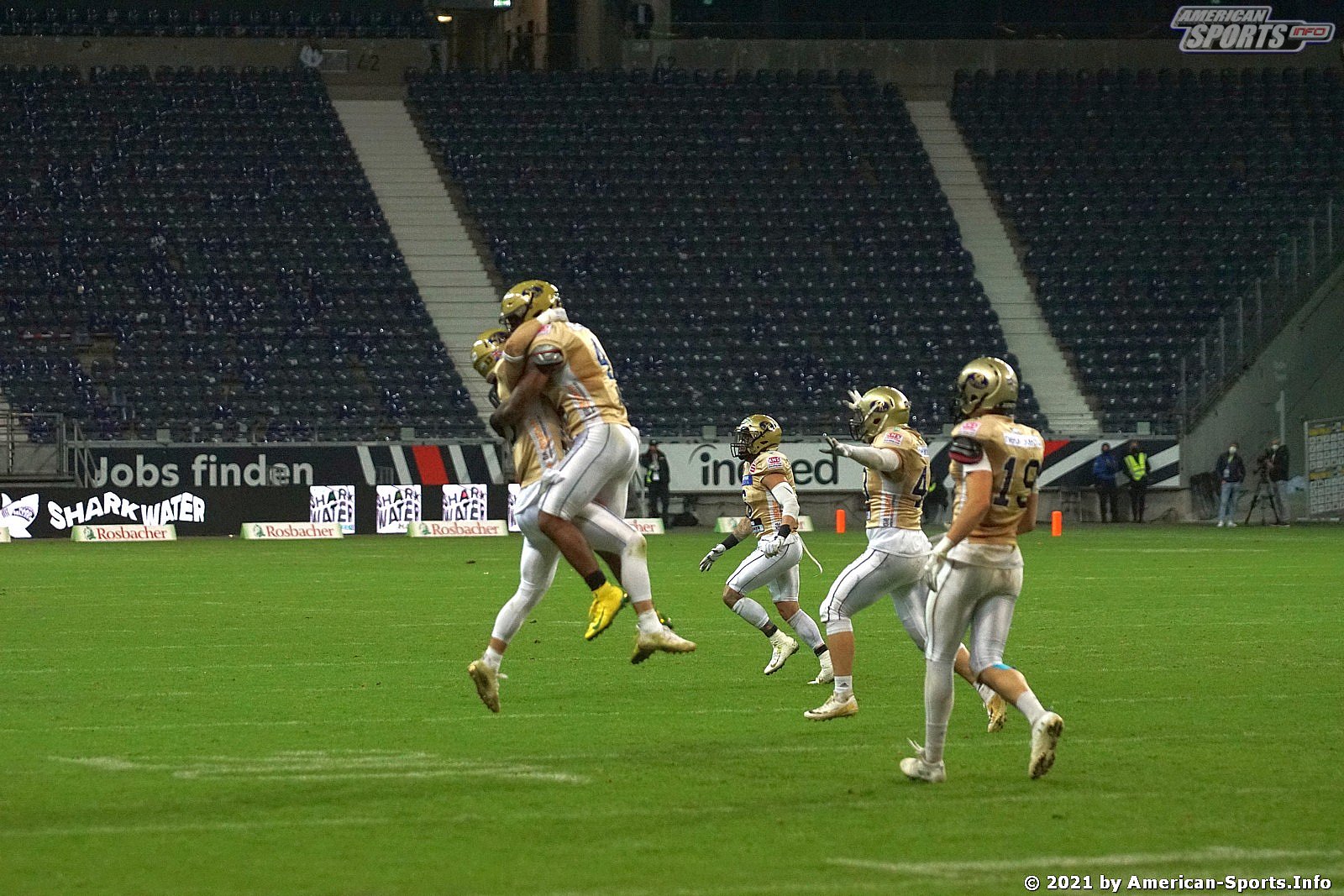 Sharkwater Germanbowl XLII Dresden Monarchs vs Schwäbisch Hall Unicorns 28:19 09.10.2021