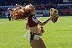 ELF: Die Pyromaniacs Cheerleader beim Heimspiel von Rhein Fire gegen die Hamburg Sea Devils am 25.07.2022