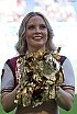 ELF: Die Pyromaniacs Cheerleader beim Heimspiel von Rhein Fire gegen die Hamburg Sea Devils am 25.07.2022