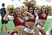 ELF: Die Pyromaniacs Cheerleader beim Heimspiel von Rhein Fire gegen die Hamburg Sea Devils am 25.07.2022