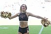 ELF: Die Pyromaniacs Cheerleader beim Heimspiel von Rhein Fire gegen die Hamburg Sea Devils am 25.07.2022