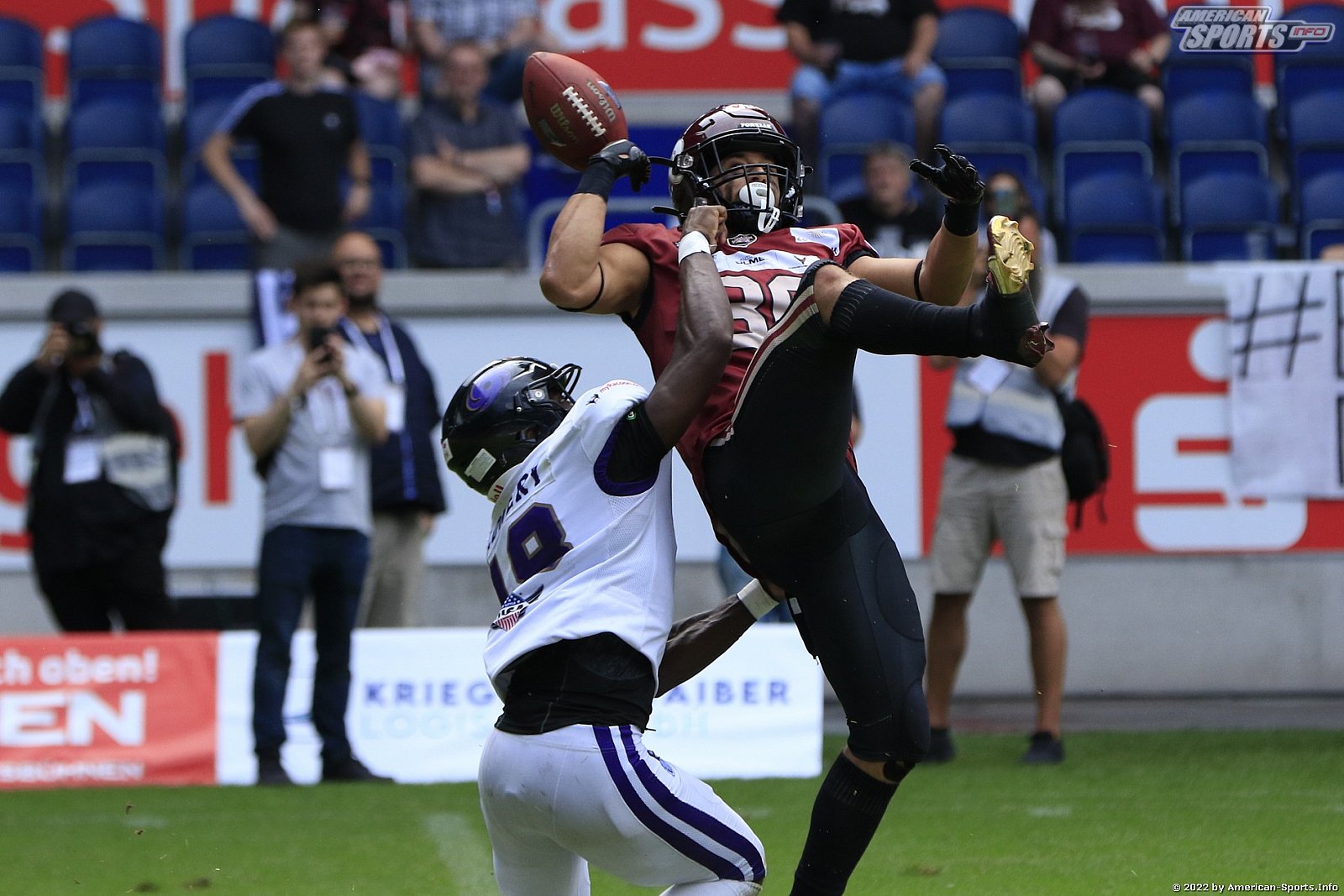 ELF: Rhein Fire vs Frankfurt Galaxy 23:21 21.08.2022