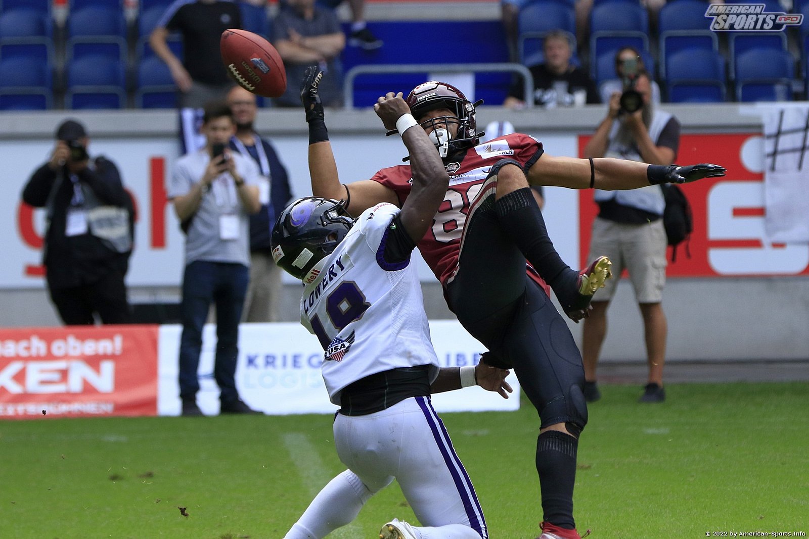 ELF: Rhein Fire vs Frankfurt Galaxy 23:21 21.08.2022