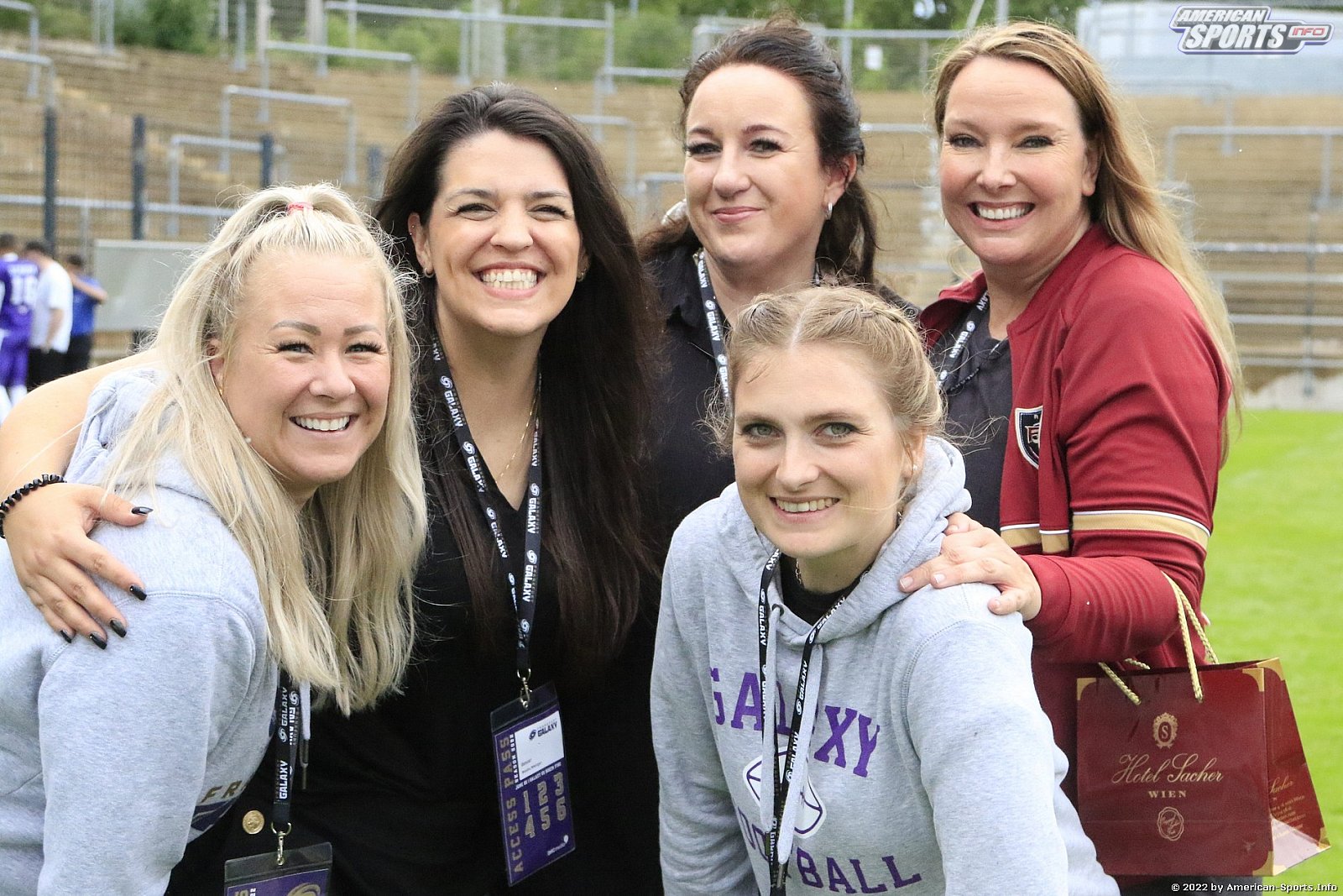 Die Cheerleader beim Spiel Frankfurt Galaxy vs Rhein Fire am 05.06.2022