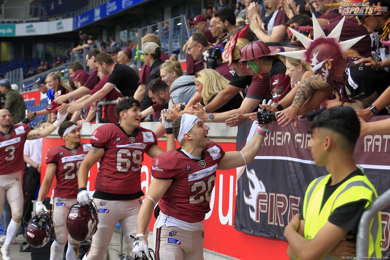 ELF: Rhein Fire vs Barcelona Dragons 13:17 26.06.2022