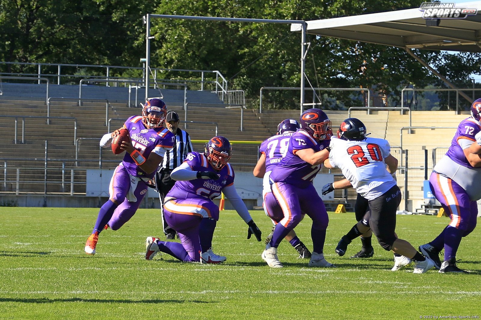 GFL SÜD: Frankfurt Universe vs Saarland Hurricanes 20:42 02.07.2022