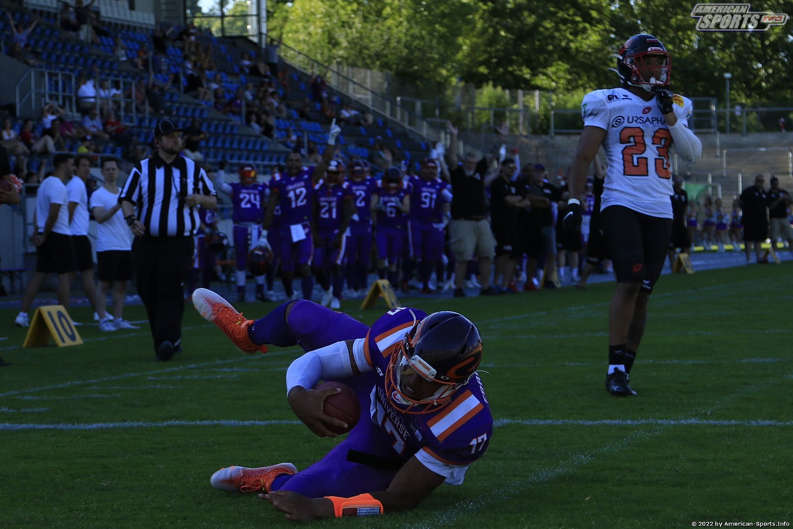 GFL SÜD: Frankfurt Universe vs Saarland Hurricanes 20:42 02.07.2022