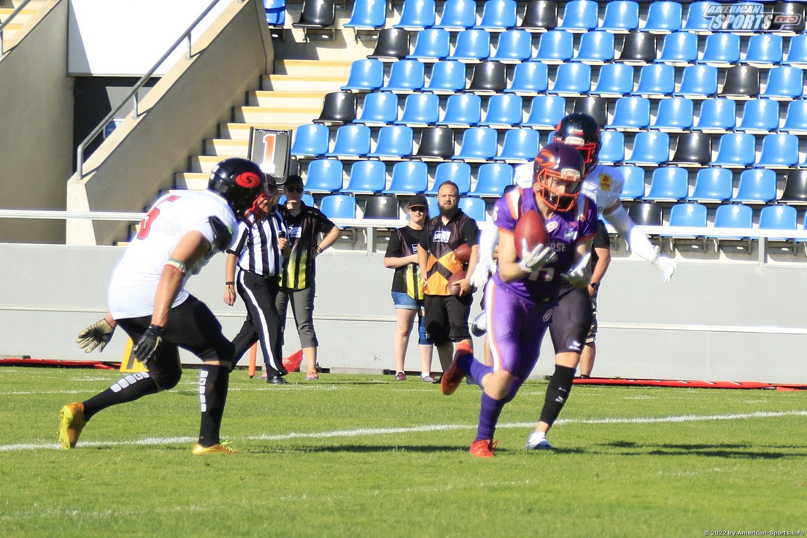 GFL SÜD: Frankfurt Universe vs Saarland Hurricanes 20:42 02.07.2022