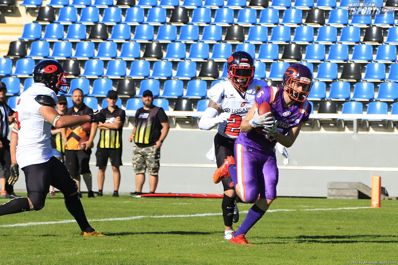 GFL SÜD: Frankfurt Universe vs Saarland Hurricanes 20:42 02.07.2022