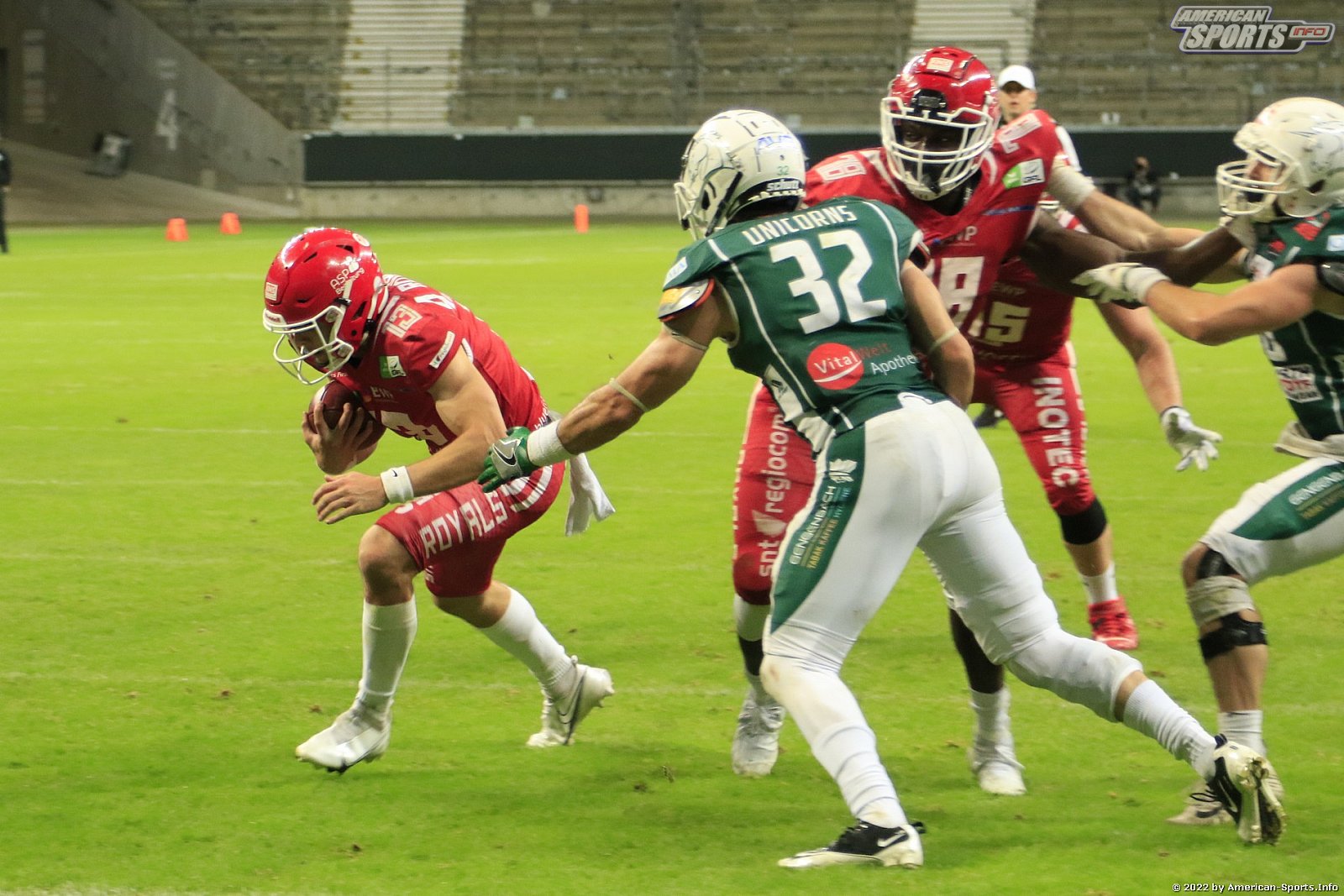 Germanbowl XLIII Schwäbisch Hall Unicorns vs Potsdam Royals 44:27 08.10.2022