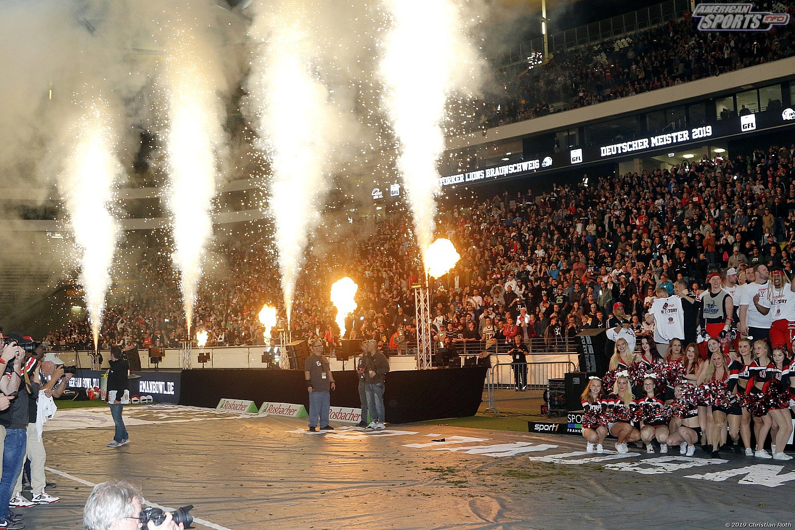 Germanbowl XLI: Schwäbisch Hall Unicorns vs NewYorker Lions Braunschweig 07:10 12.10.2019