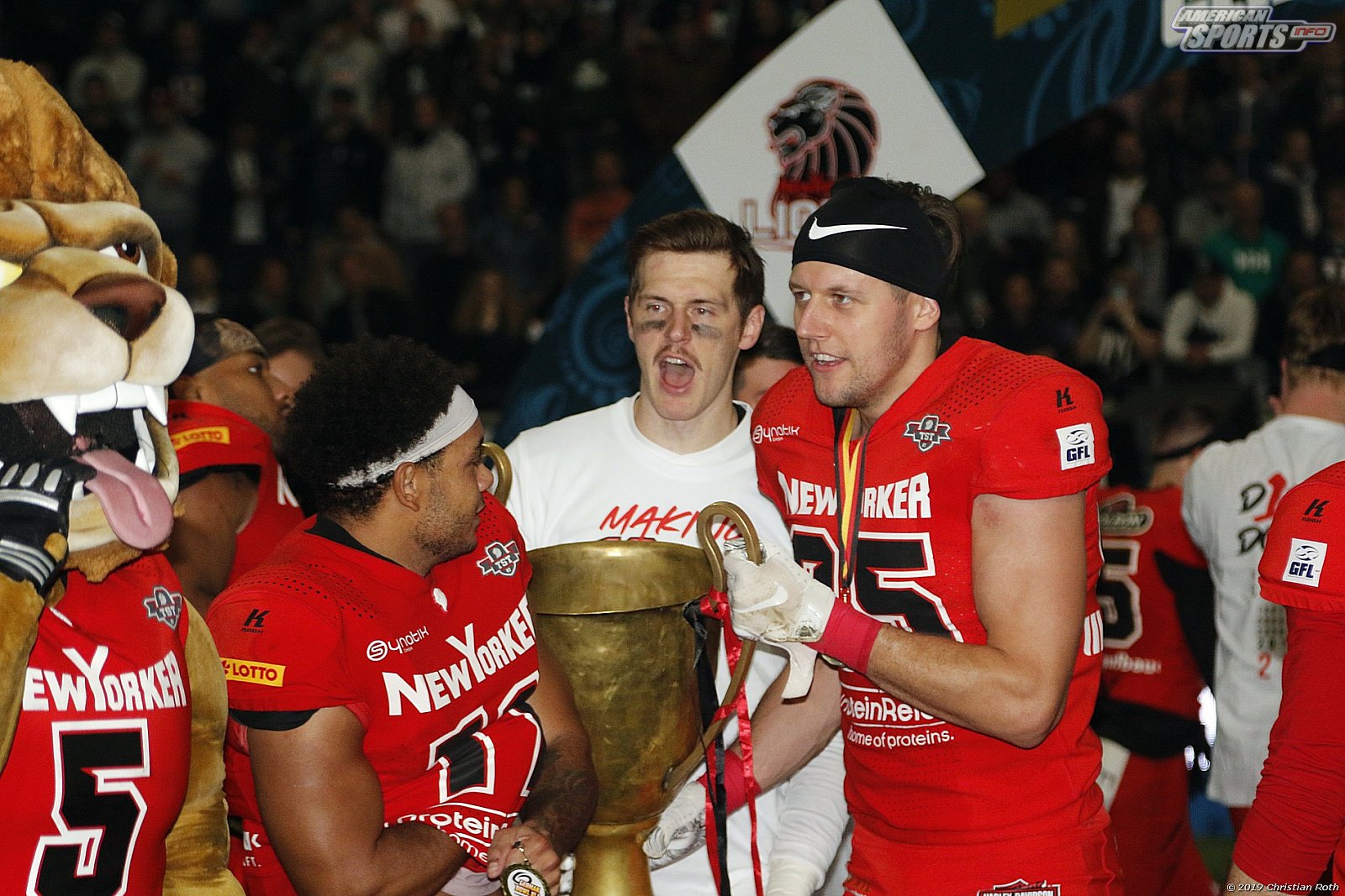 Germanbowl XLI: Schwäbisch Hall Unicorns vs NewYorker Lions Braunschweig 07:10 12.10.2019