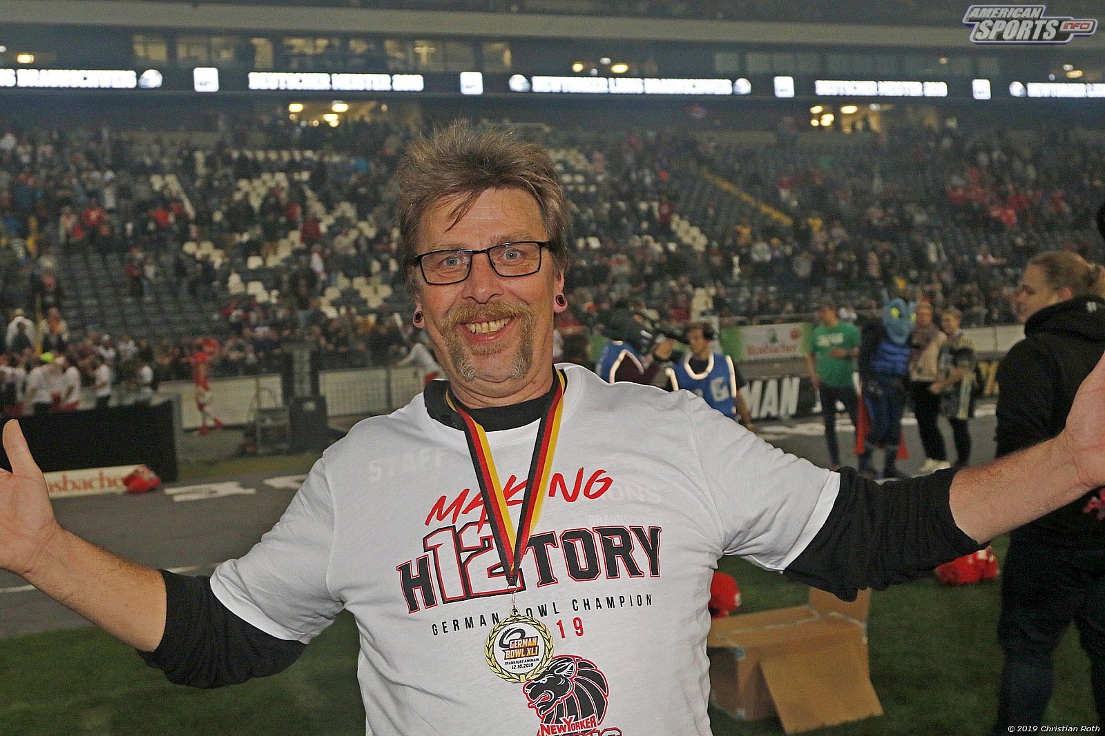Germanbowl XLI: Schwäbisch Hall Unicorns vs NewYorker Lions Braunschweig 07:10 12.10.2019