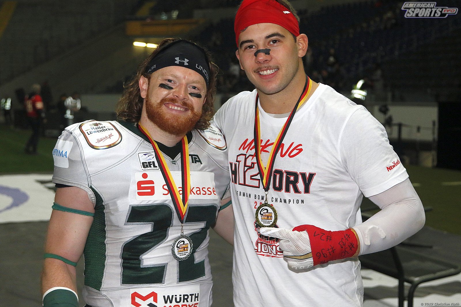 Germanbowl XLI: Schwäbisch Hall Unicorns vs NewYorker Lions Braunschweig 07:10 12.10.2019
