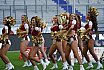 ELF: Die Pyromaniacs Cheerleader beim Heimspiel von Rhein Fire gegen die Hamburg Sea Devils am 25.07.2022