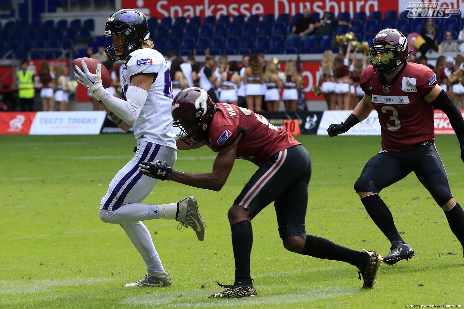 ELF: Rhein Fire vs Frankfurt Galaxy 23:21 21.08.2022