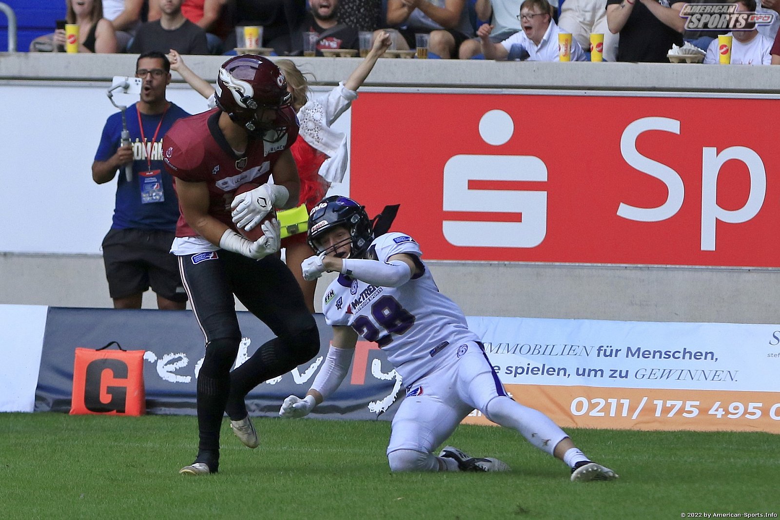 ELF: Rhein Fire vs Frankfurt Galaxy 23:21 21.08.2022