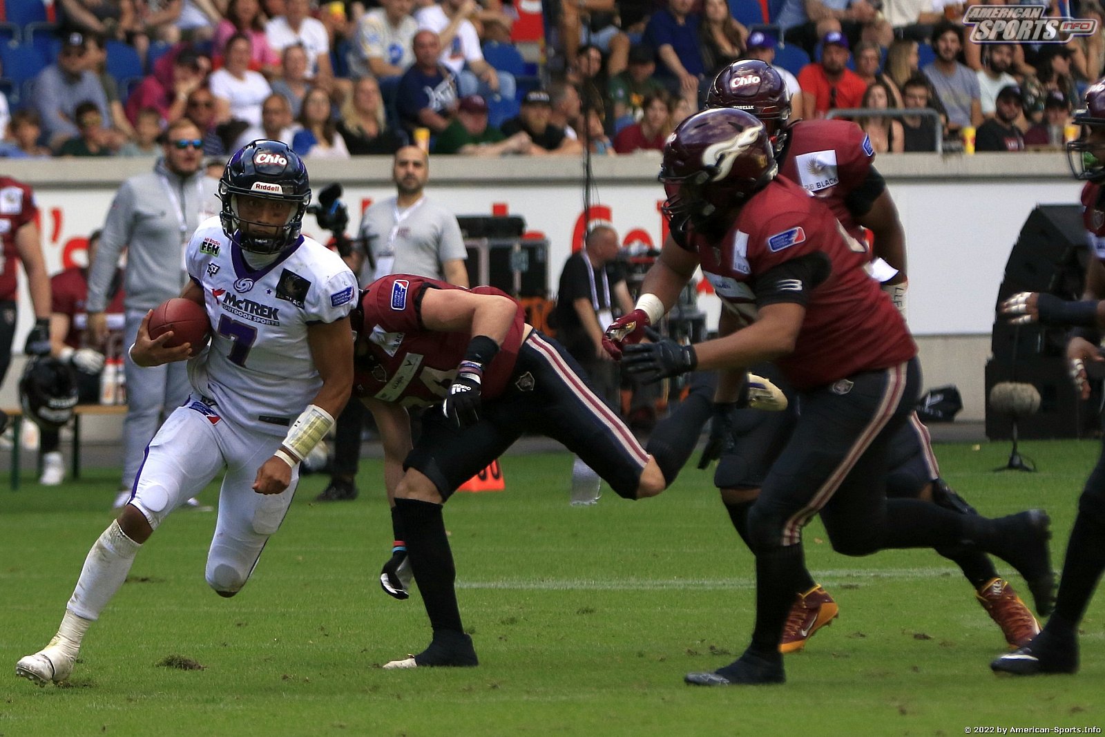 ELF: Rhein Fire vs Frankfurt Galaxy 23:21 21.08.2022