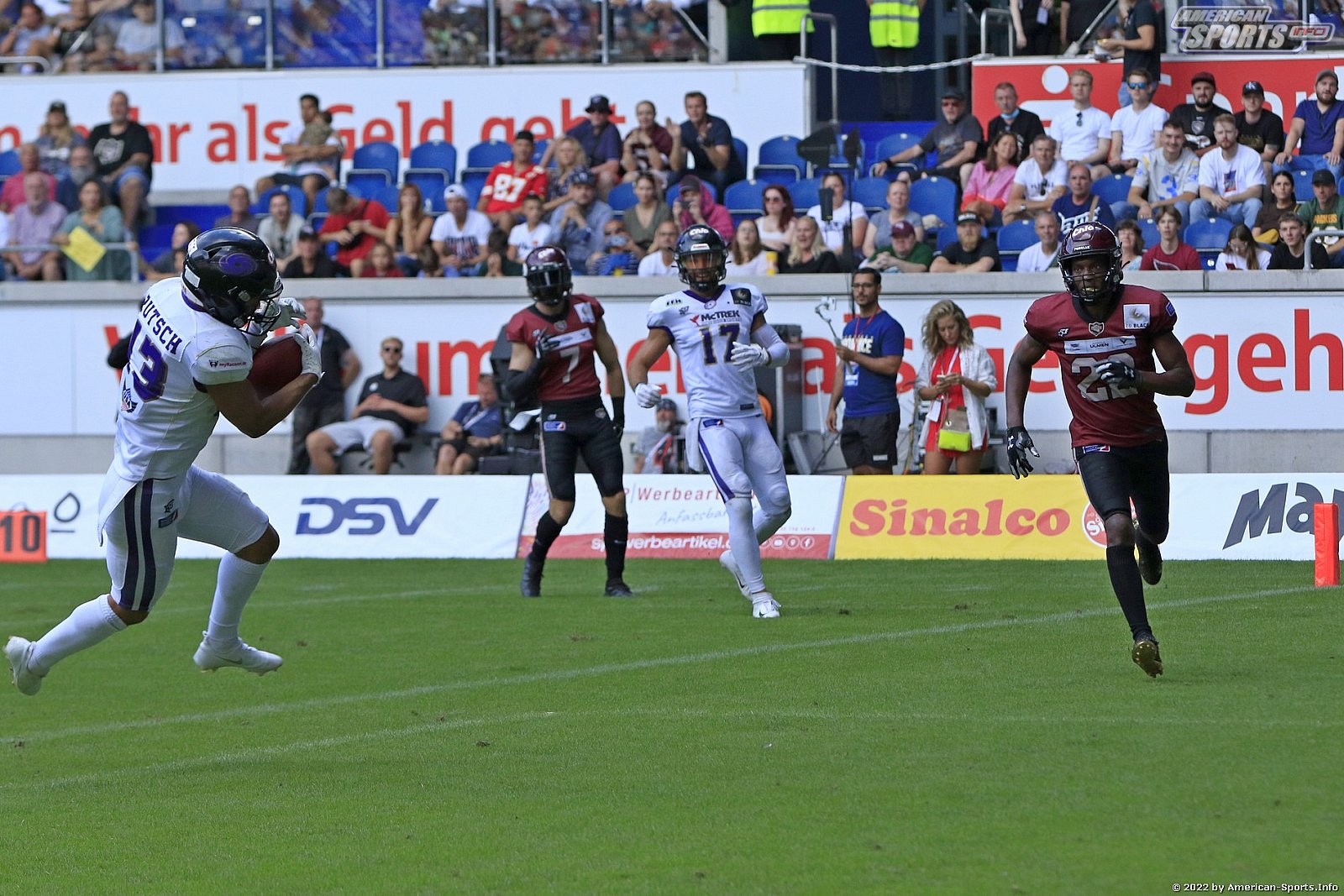 ELF: Rhein Fire vs Frankfurt Galaxy 23:21 21.08.2022
