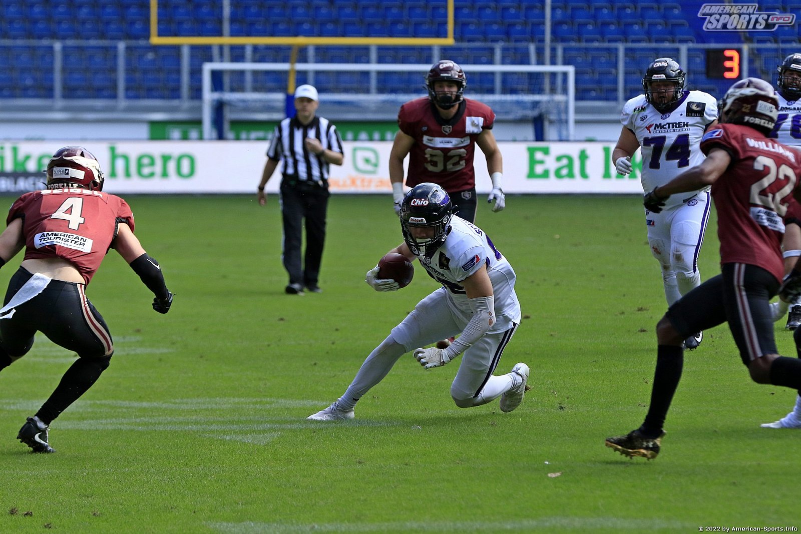 ELF: Rhein Fire vs Frankfurt Galaxy 23:21 21.08.2022