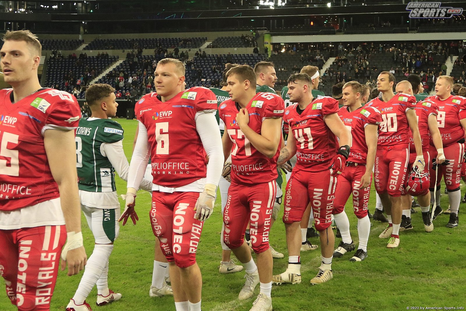 Germanbowl XLIII Schwäbisch Hall Unicorns vs Potsdam Royals 44:27 08.10.2022