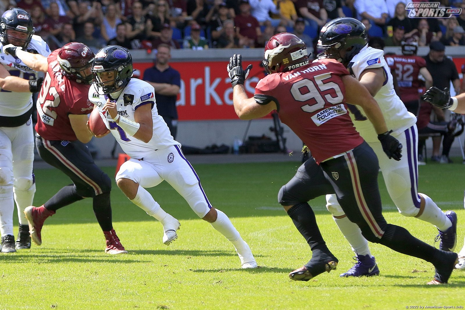 ELF: Rhein Fire vs Frankfurt Galaxy 23:21 21.08.2022