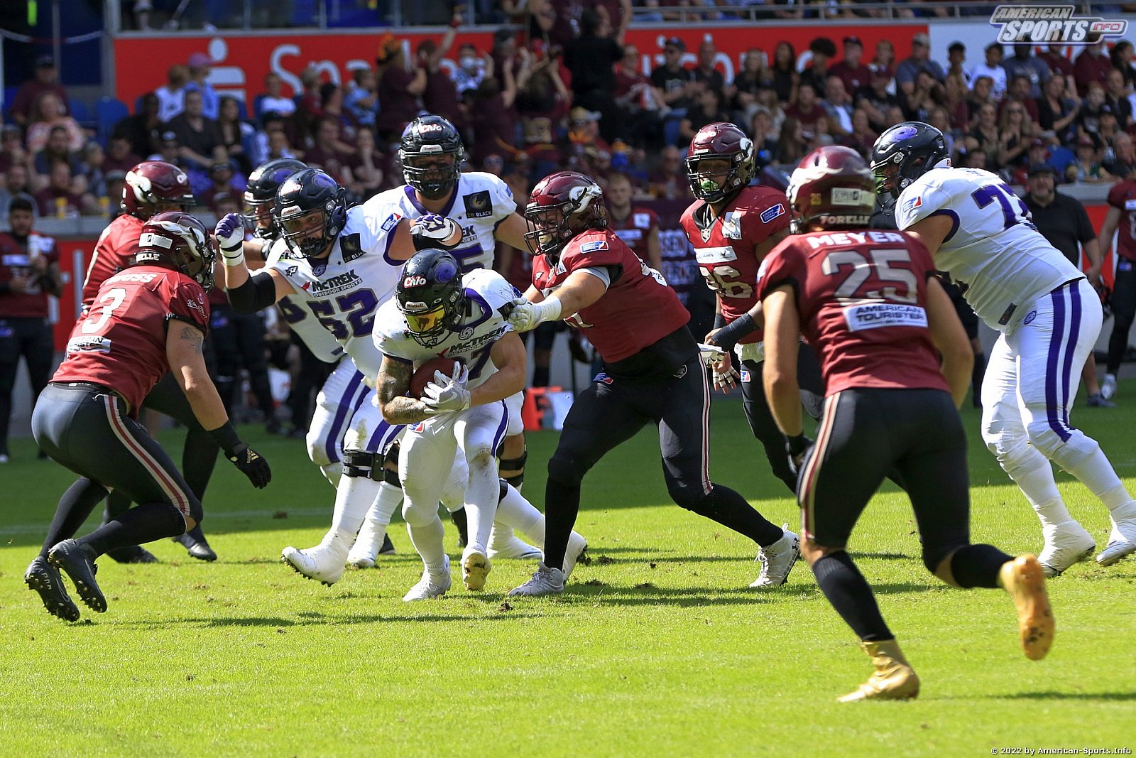 ELF: Rhein Fire vs Frankfurt Galaxy 23:21 21.08.2022