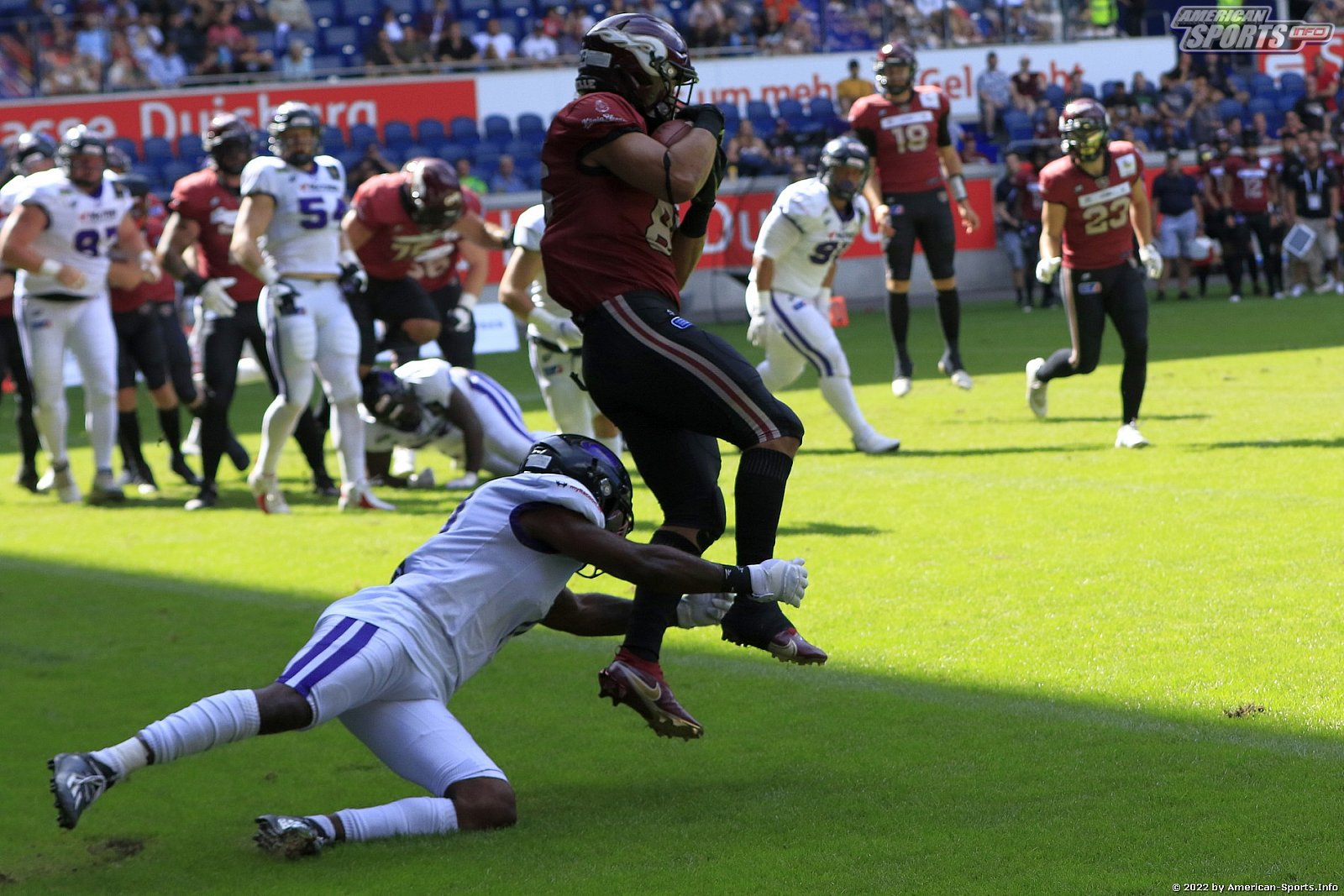ELF: Rhein Fire vs Frankfurt Galaxy 23:21 21.08.2022