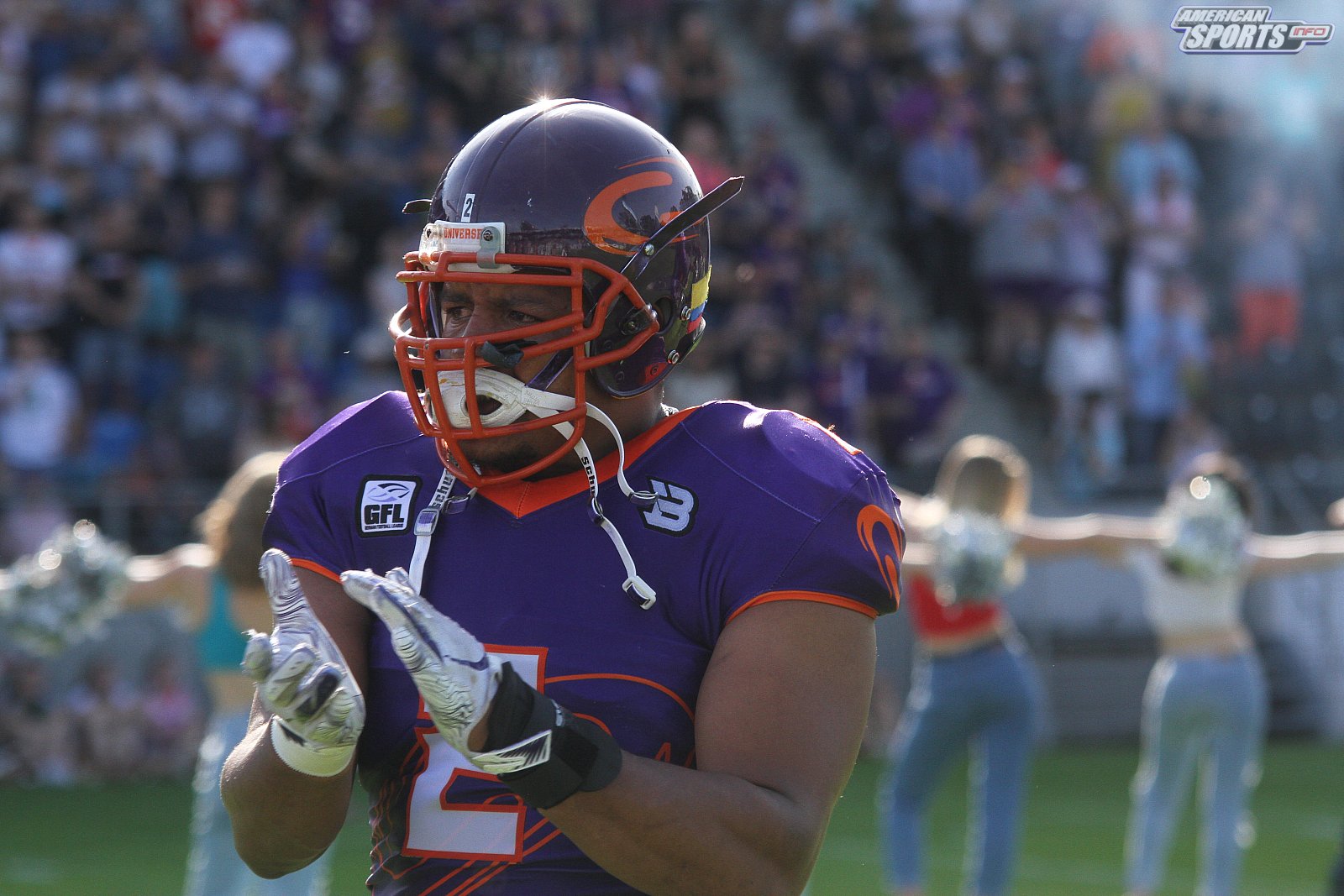 GFL Süd: Frankfurt Universe vs Schwäbisch Hall Unicorns 00:31 01.06.2019 Galerie 3